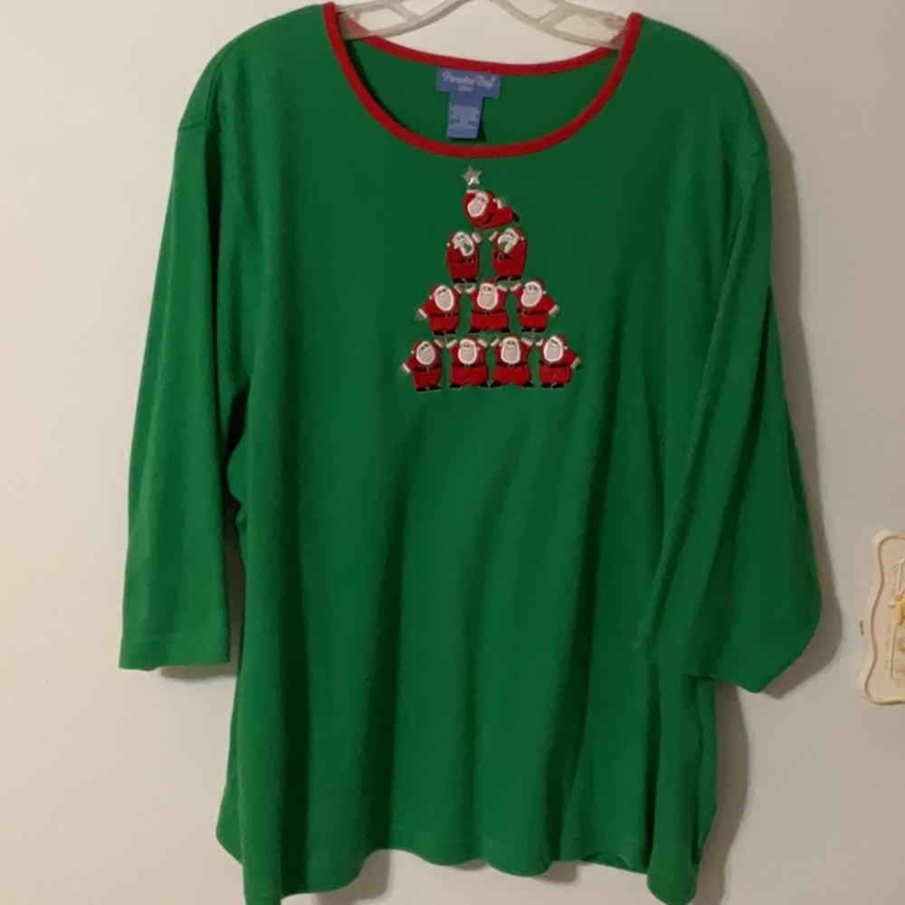 Paradise Bay holiday top 🎄